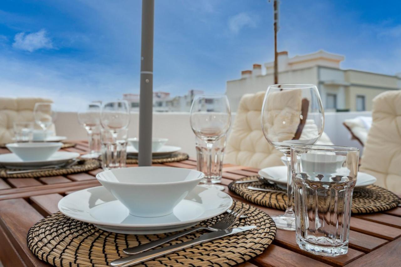Tia Anica House I - Apartment With Terrace In Central Fuseta Beach Village Esterno foto