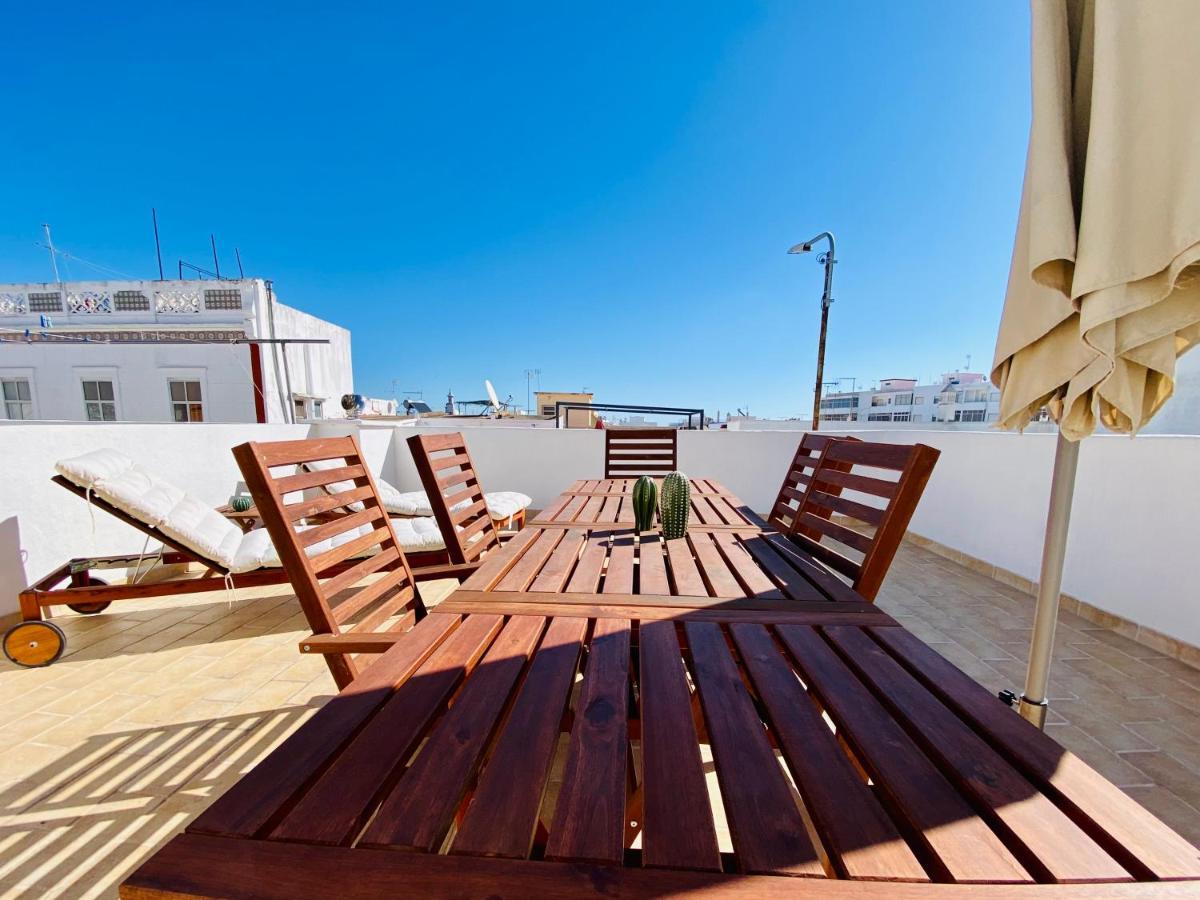 Tia Anica House I - Apartment With Terrace In Central Fuseta Beach Village Esterno foto
