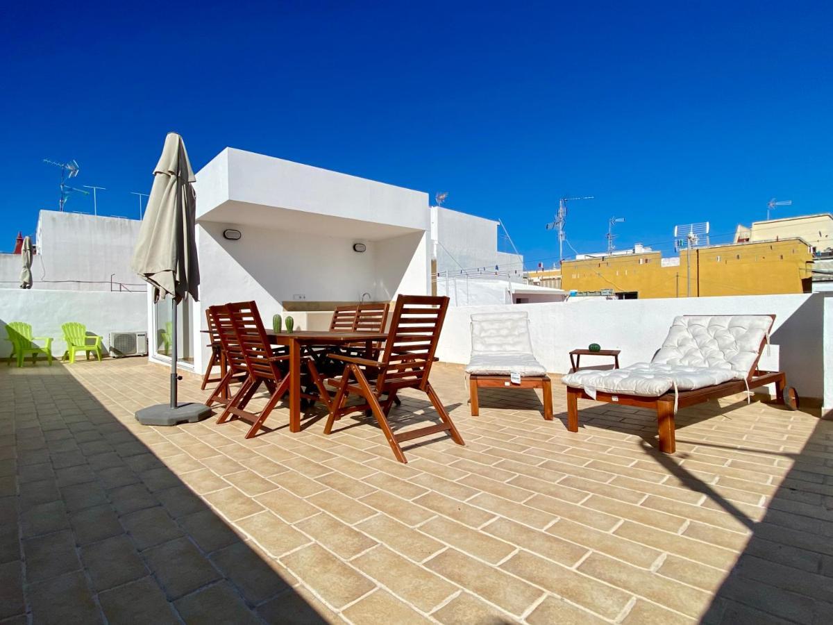 Tia Anica House I - Apartment With Terrace In Central Fuseta Beach Village Esterno foto