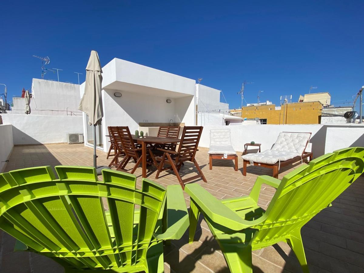 Tia Anica House I - Apartment With Terrace In Central Fuseta Beach Village Esterno foto